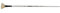 Daler-Rowney Graduate Oil Brush, Natural Hog Bristle, Long Handle, Fan, 2