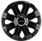 Goodyear Radzierblenden Flexo, Radkappen, 13 Zoll, schwarz, 4 Stück, flexibles Material, für den perfekten Alufelgen-Look