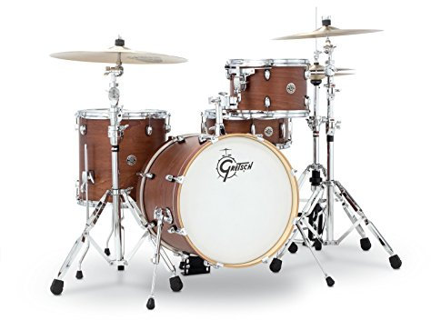 Gretsch Schlagzeug-Set, CT1J484SWG, 2014, Catalina Club, Jazz, 4-teiliges Trommel-Set, Satin-Wallnussglasur