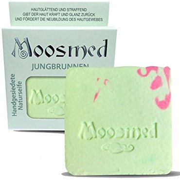 Moosmed Jungbrunnen Naturseife - vegane Bio-Seife handgefertigt in Deutschland