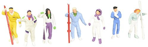 Preiser 1/87 th – pr10316 – Modelleisenbahnen – Skifahrer