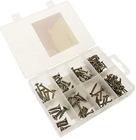 Amtech S5815 149 Piece wood screw set