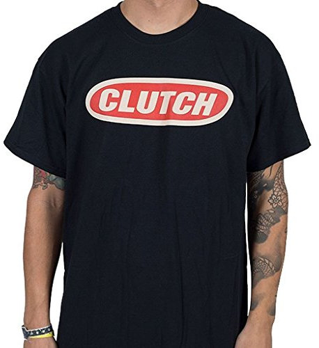Clutch Psychic Warfare Oval Logo Herren Black T-Shirt