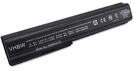 vhbw Li-ION Batterie 6600mAh (14.8V) pour Ordinateur HP Pavilion dv7-1045eg, dv7-1050eg, dv7-1070eg, dv7z, dv8 comme HSTNN-C50C, 464058-121, KS525AA.