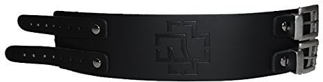 Rammstein Lederarmband Tier schwarz, Offizielles Band Merchandise