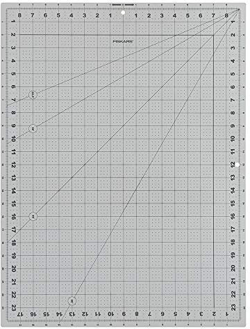 Fiskars Craft Schneidematte – DIY (45,7 x 61 cm), 18 x 24, grau