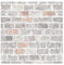 murando - Tapete selbstklebend 10m Wandtattoo dekorative Möbelfolie Dekorfolie Fotofolie Panel Wandaufkleber Wandposter Wandsticker - Mauer Ziegel f-A-0768-j-a