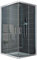 Idralite Box Mampara de Ducha Rectangular 70x90 H185 Transparente 6mm Mod. Alabama
