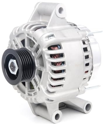 RIDEX Lichtmaschine 115A Generator LiMa 12V Alternator mit Riemenscheibe für FORD Focus II Schrägheck (DA, HCP, DP) MONDEO III Kombi (BWY) MONDEO III (B5Y) MONDEO III Stufenheck (B4Y) 4G0021