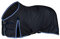 Horze Pferdedecke Glasgow 100 g, wasserdichte Weidendecke, Turnout medium, Blau, 135