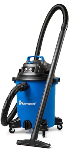 Vacmaster VOC809PF 8-Gal 4 Peak HP Utility Wet/Dry Vacuum Blue