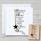 NEWSTAMPS Stempel Manchmal kommt ein Engel Motivstempel groß aus Holz & Gummi zum Karten basteln, Holzstempel, Sprüche, Spruchstempel, Textstempel, Schrift, Scrapbook, Textilstempel, Deko