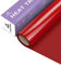 Zwanzer Heat Transfer Vinyl Bundle - 12 x 12ft(30.5 x 366CM) Red Iron on Vinyl Roll for Cricut & Silhouette Cameo, Red HTV Vinyl Roll for T-Shirts Clothing, Pillowcase, Textile, Easy to Cut & Weed