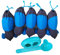 7pcs Cat Interactive Toy Food Dispenser Treat Slow Feeder Toy Mice Feeding Toys Mice Puzzle Feeder Toy for Indoor Outdoor Pet Food Feeder Play Training