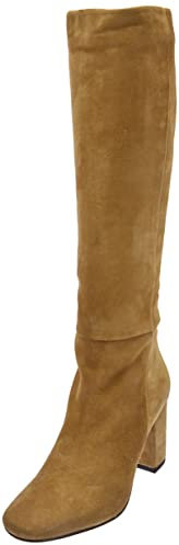 Fred de la Bretoniere Frs1155, FRS1155-Stivale Luxury Scamosciato Donna, Marrone Chiaro, 37 EU