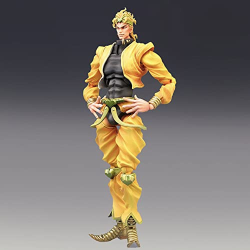 Tongyundacheng Anime-Figur Modell Dio Brando Actionfigur mit Zubehör, bewegliche Statue, Sammlerstücke, 17 cm, PVC-Modell, Dekorationen, Schreibtisch-Ornamente