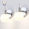 TYhogar 2 Stücke Wandleuchte 5W E14 Wandlampe Wasserdicht Einstellbarer Lichtstrahl Beleuchtung Fixture Vintage-Acryl-Wandleuchte für Schlafzimmer, Wohnzimmer, Treppen, Korridor