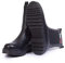 Tommy Jeans Stivali Mezza Gamba Donna Long Chelsea in Pelle, Nero (Black), 36 EU