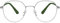 KAEOISFU Retro Ovalem Metall Silber Rahmen Lesebrille 3 0 Dioptrien für Damen und Herren, Modischer Roud Blaulichtfilter Computer Lesebrillen