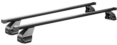 Dachträger VDP Omega schwarz kompatibel mit Citroen Jumpy (Mark2) 07-16