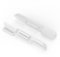 PalpitateC Sliding Shower Door Bottom Sill Guide fits for Sliding Shower Door Systems Shower Door Parts Bottom Guide for Glass Shower Door Track Guide White Nylon - 2 Pack
