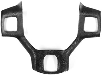 ESSUE Innenaufkleber Echte Harte Carbon Faser Für Dodge Für Ram 1500 2013-2018 Zubehör Carbon Fiber Lenkrad Abdeckung Trim Dekoration Panel-Aufkleber