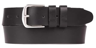 Petrol Industries Herren - Ledergürtel - Zubehör - Accessories - Schwarz - 85