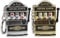 Wondramble 2 Stück Mini Slot Maschine Schlüsselanhänger,Las Vegas Souvenirs,Casino-Liebhaber,Partyspiele,Casino-Themen-Geschenke