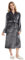 Knuffnee Damen Fleece Morgenmantel Flauschig Lang Bademantel Kuschelig Weich Saunamantel mit Taschen Grau S