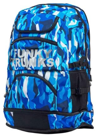 Funky Trunks Chaz Michael Elite Squad Rucksack, Blau/Mehrfarbig, blau