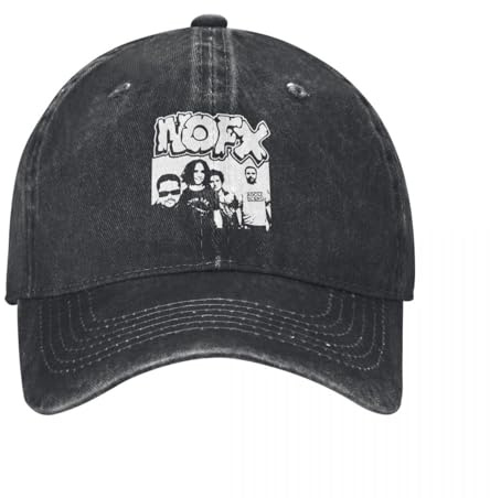 LYLQSSYS Band Member NOFX Baseball Cap Tennis Skate Trucker Hut Unisex Teens Stilvolle sonnensichere Baseball Caps Geschenk