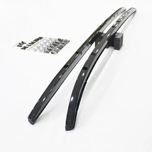 HABRAT Dachträger Auto Dachträger Querstange Für Mazda Für CX-5 Für CX5 2016-2024 Schienen Bar Gepäckträger Bars Top Racks Schienenboxen Gepäckträger(Schwarz)