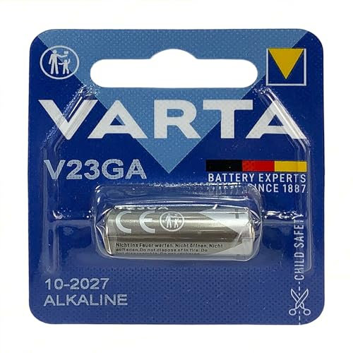Pila 12V V23GA Alcalina in Blister – Batteria Lunga Durata per Telecomandi, Allarmi, Giocattoli e Dispositivi Elettronici - Confezione da 2