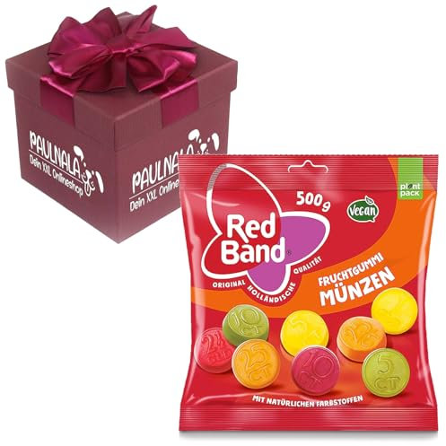 Red Band Fruchtgummi Münzen 500 g inkl. Überraschungsgeschenk von Paulnala.de (1)