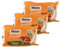 3er Pack Original italienisches Bruschelle Weißbrot mit Olivenöl 500 g Packung - Maxi Bruschette Bruschetta Brot Con Ingredienti Naturali Senza Zuccheri Aggiunti