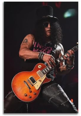UWASCISF Poster, Motiv: Guns N' Roses, dekoratives Gemälde, Leinwand, Wandposter und Kunstdruck, moderne Familienschlafzimmer-Dekoration, Poster, 30 x 45 cm