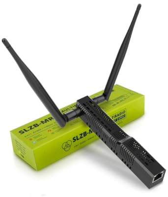 SLZB-MR1U - Zigbee 3.0 to Ethernet,USB,and WiFi Gateway Coordinator with PoE,Universal Gateway for Home Assistant/ Zigbee2MQTT/ZHA,Wireless Zigbee 3.0 USB Adapter