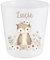 Gobelet personnalisé enfant chouette beige – Prénom au choix – 260 ml – Incassable – Spécial rentrée scolaire – Bébé Panda