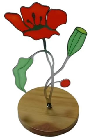 Flaroey Colored Sun Catcher Colored Flower Plant Art Leaf Plant Sun Catcher Living Room Desktop Decoration Gift Flower