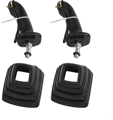 Jotekonoby Steuerhebel für Rexroth 55/60/65/75-8/80 Bagger, Ersatzzubehör für Baumaschinen, Passform Joystickgriff mit Staubschutz