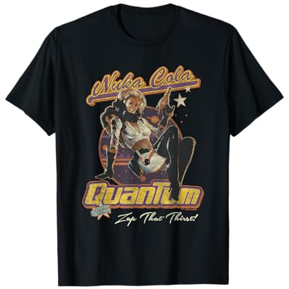 Fallout Video Game Nuka Cola Quantum Vintage Pin-Up Logo T-Shirt