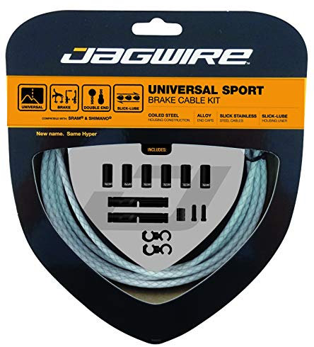 Jagwire Universal Sport Brake Kit Câble de Frein Blanc Tressé
