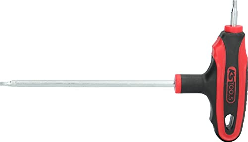 KS Tools T-Griff-Torx-Winkelstiftschlüssel, Bohrung, TB10, auf Hänger
