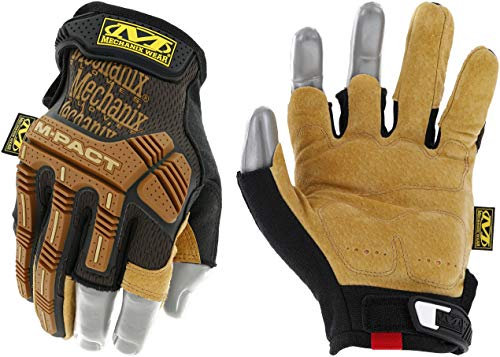Mechanix Herren Lfr-75-009 Handschuhe, Braun/Schwarz, M (1er Pack) EU