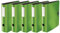 Leitz 104710 Qualitäts-Ordner 180° Active Solid, breit (A4, hellgrün | 5er Pack, 1)