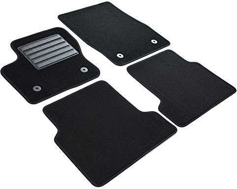 MDM SP-7023 Fußmatten Velours Autoteppich passend für Ford Kuga II 2015>03.2020