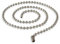 Fly Style Kugelkette Edelstahl silber · Stärken 1,6-8mm · Längen 20-180 cm · Dog Tag Halskette für Herren und Damen, Längen:ca. 100 cm, Stärke:2.4 mm