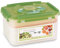 e-jen Probiotischer Gärbehälter für Kimchi, Sauerkraut mit Vakuuminnendeckel, Steingut-Grün, 5,2 l