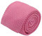 Ecravate - Cravate tricot homme. Rose uni