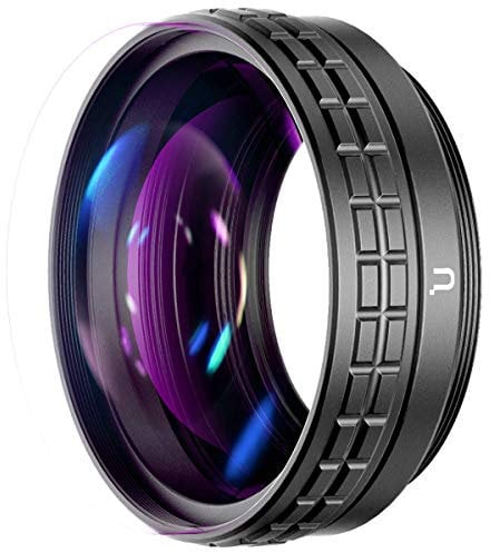 Weitwinkelobjektiv für Sony ZV1, ULANZI WL-1 18mm Weitwinkel mit 10X Makro, 2-in-1 Zusatzobjektiv für Sony ZV1 Kamera